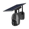 Kamera zewnętrzna V-TAC WI-FI HD smart solarna obrotowa PTZ IR czarna VT-11024